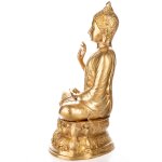 Messingfigur Buddha