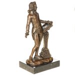 Bronzefigur Komponist