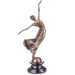 Bronzefigur Tänzerin