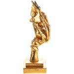 Polyresinfigur Skelett