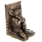Bronzefigur Buchstütze Gargoyle