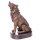 Bronzefigur Wolf