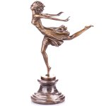 Bronzefigur Tänzerin