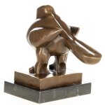 Moderne Bronzefigur Vogel