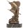 Bronzefigur Schwertfische