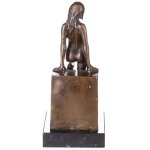 Bronzefigur weiblicher Akt