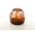 Vase Kameeglas Seerosenteich