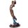 Farbige Bronzefigur weiblicher Akt