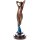 Farbige Bronzefigur weiblicher Akt