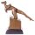 Moderne Bronzefigur weiblicher Akt