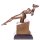 Moderne Bronzefigur weiblicher Akt