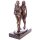 Erotische Bronzefigur drei weiblche Akte