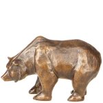 Bronzefigur Bär