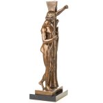 Mythologische Bronzefigur Männlicher Akt mit...