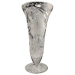 Vase Blumenvase 28 cm Transparent Bleikristall gebraucht...