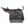 Bronzeskulptur Bronzefigur Laufender Wandelnder Nashorn