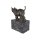 Bronzeskulptur Bronzefigur Laufender Wandelnder Nashorn
