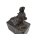 Bronzeskulptur Bronzefigur Zwei Badende Nilpferde Klassisch