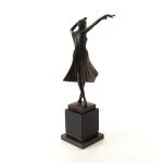 Bronzeskulptur Bronzefigur Miro