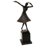 Bronzeskulptur Bronzefigur Miro