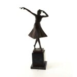 Bronzeskulptur Bronzefigur Miro