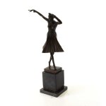 Bronzeskulptur Bronzefigur Miro