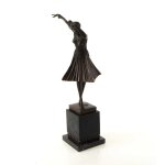 Bronzeskulptur Bronzefigur Miro