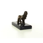 Bronzeskulptur Bronzefigur Erotik Girl Lady Kniend Art-Deco-Stil