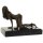 Bronzeskulptur Bronzefigur Erotik Girl Lady Kniend Art-Deco-Stil