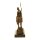 Bronzeskulptur Bronzefigur Bergabfahrt Bergabreiten