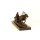 Bronzeskulptur Bronzefigur Pferd Zieht Einen Schlitten