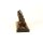 Bronzeskulptur Bronzefigur Pferd Zieht Einen Schlitten