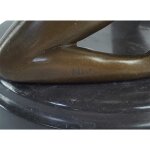 Bronzeskulptur Bronzefigur Erotik Frau Akt