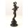 Bronzeskulptur Bronzefigur Faun mit Kleinem Bacchus