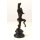 Bronzeskulptur Bronzefigur Faun mit Kleinem Bacchus