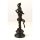 Bronzeskulptur Bronzefigur Faun mit Kleinem Bacchus
