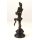 Bronzeskulptur Bronzefigur Faun mit Kleinem Bacchus