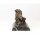 Bronzeskulptur Bronzefigur Hunde Greifen Wildschwein An