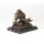 Bronzeskulptur Bronzefigur Hunde Greifen Wildschwein An