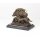 Bronzeskulptur Bronzefigur Hunde Greifen Wildschwein An