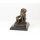 Bronzeskulptur Bronzefigur Hunde Greifen Wildschwein An