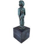 Skulptur Bronze Kleiner Straßenjunge