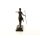Bronzeskulptur Bronzefigur Frau Amazonen Kriegerin mit Speer