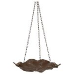 Vogeltränke Vogelbad hängend Eisen Braun H 66,5 cm