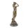 Bronzeskulptur Bronzefigur Nymphe Des Tals