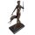 Bronzeskulptur Bronzefigur Diana mit Hund