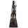 Bronzeskulptur Bronzefigur Diana mit Hund