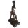 Bronzeskulptur Bronzefigur Diana mit Hund