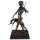 Bronzeskulptur Bronzefigur Diana mit Hund