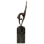 Bronzeskulptur Bronzefigur Verdreherin #47223